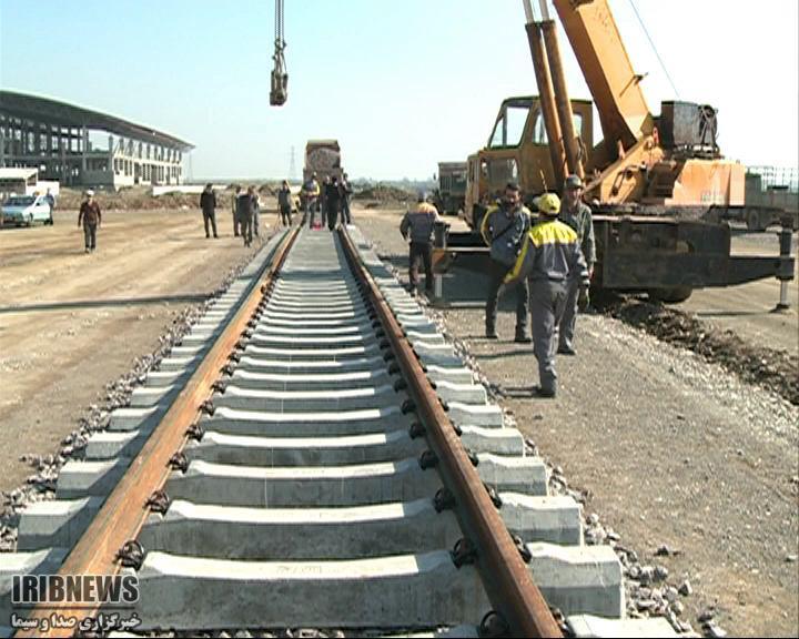 آغاز ریل گذاری خط آهن رشت - قزوین آغاز ریل گذاری خط آهن رشت - قزوین
