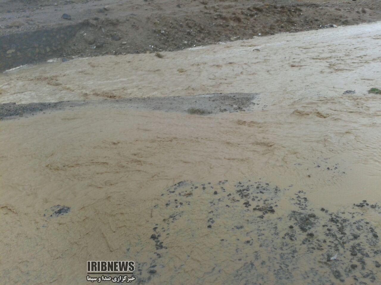 مسدود شدن مسیر عشق آباد - ده محمد طبس