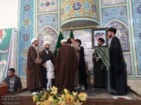 مراسم عمامه گذاری طلاب + فیلم