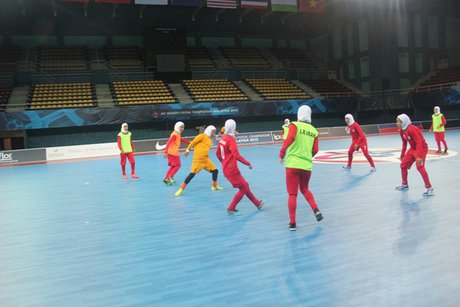 درخشش بانوان آبادانی در لیگ برتر فوتسال