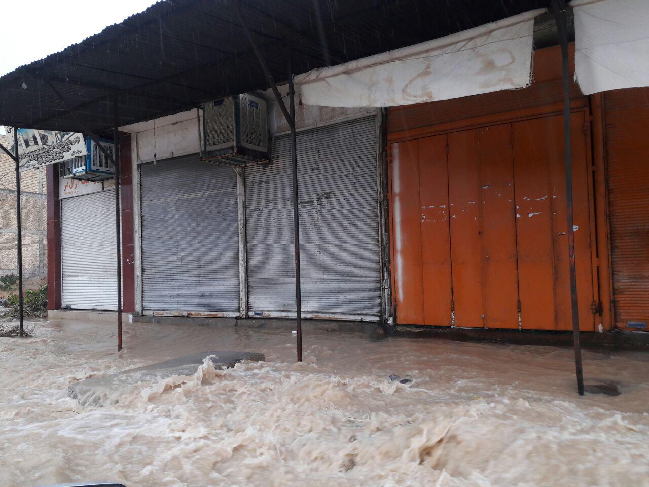 آبگرفتگی منازل مسکونی در جهرم