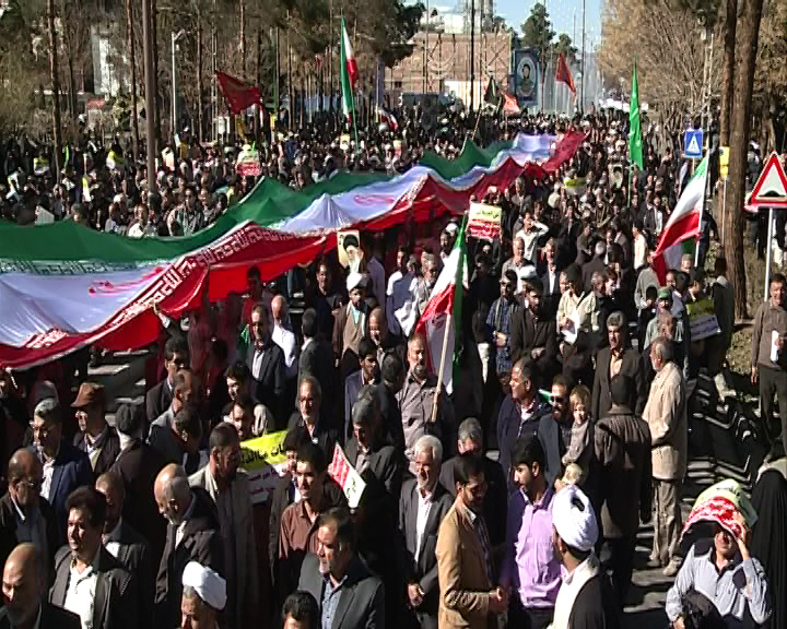 قطعنامه تجمع پرشور مردم قهرمان و شهید پرور کرمان