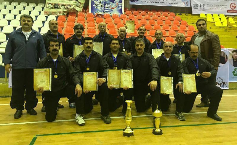 باستانی کاران پیشکسوت کردستان قهرمان گود کشوری