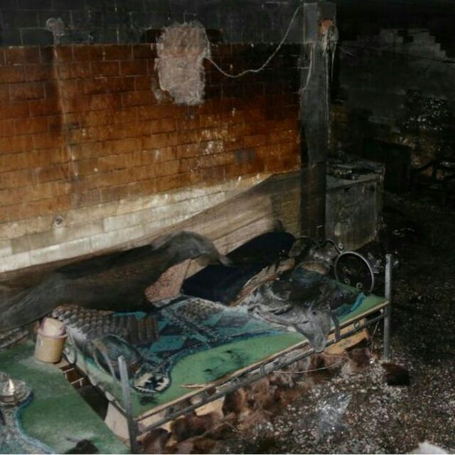 جان باختن دو برادر بر اثر اتش سوزی در رفسنجان