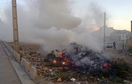 ممنوعیت سوزاندن زباله در شیراز ممنوعیت سوزاندن زباله در شیراز