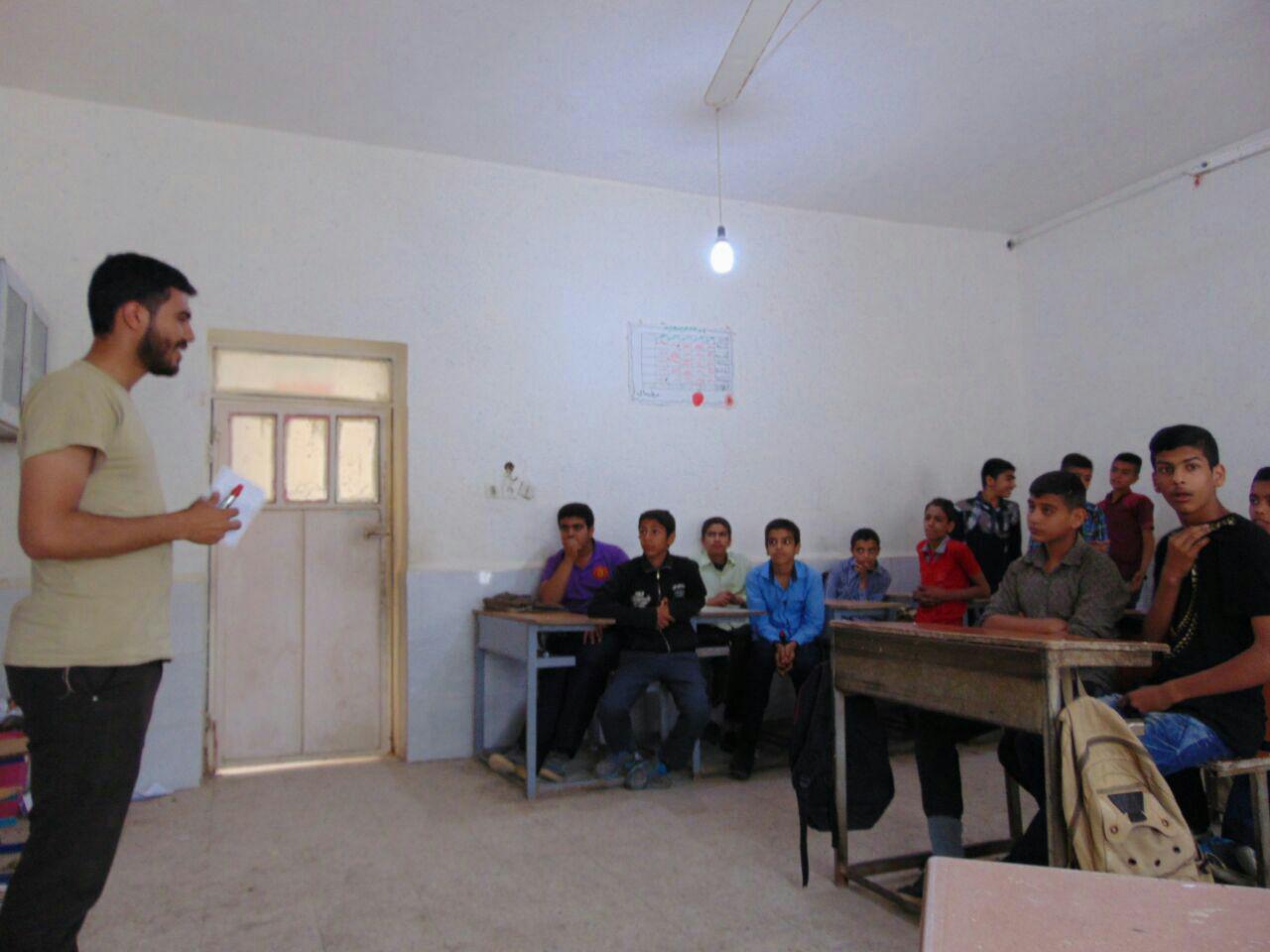 حضور جهادگران دانشجو در آبادان