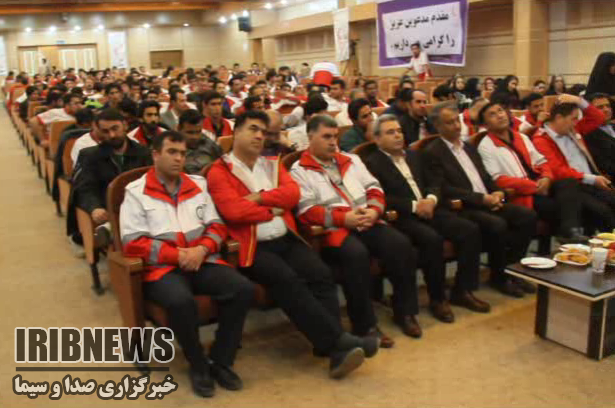 پایان اردوی کشوری آموزشی – تفریحی امدادگران هلال  احمر