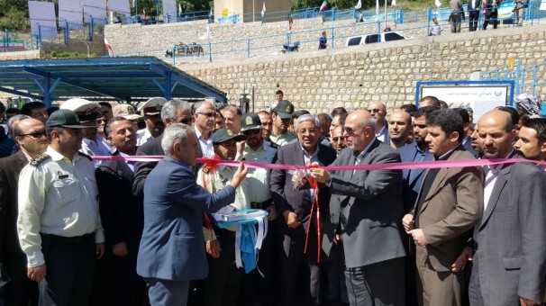 بهره برداری از سامانه تصفیه خانه سردشت با حضور وزیر نیرو