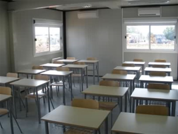 مدرسه پیش ساخته برای دانش آموزان منطقه سرگچ