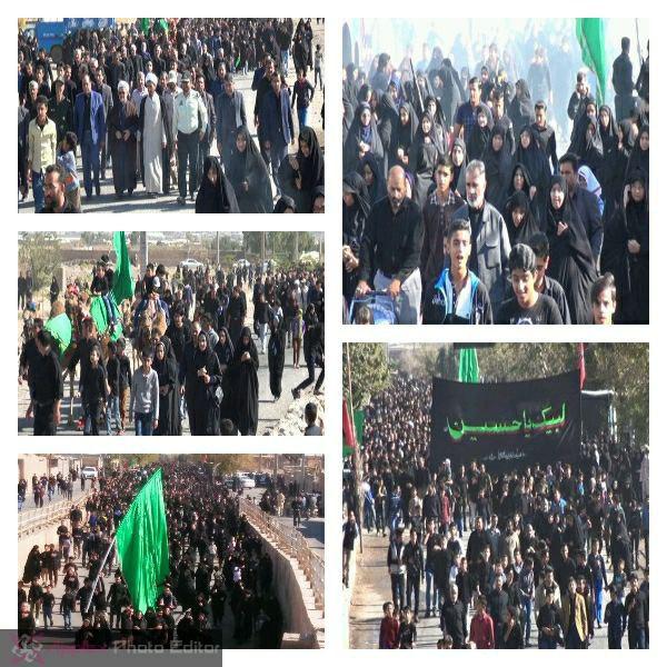 قافله 7هزار نفری جاماندگان اربعین درراور