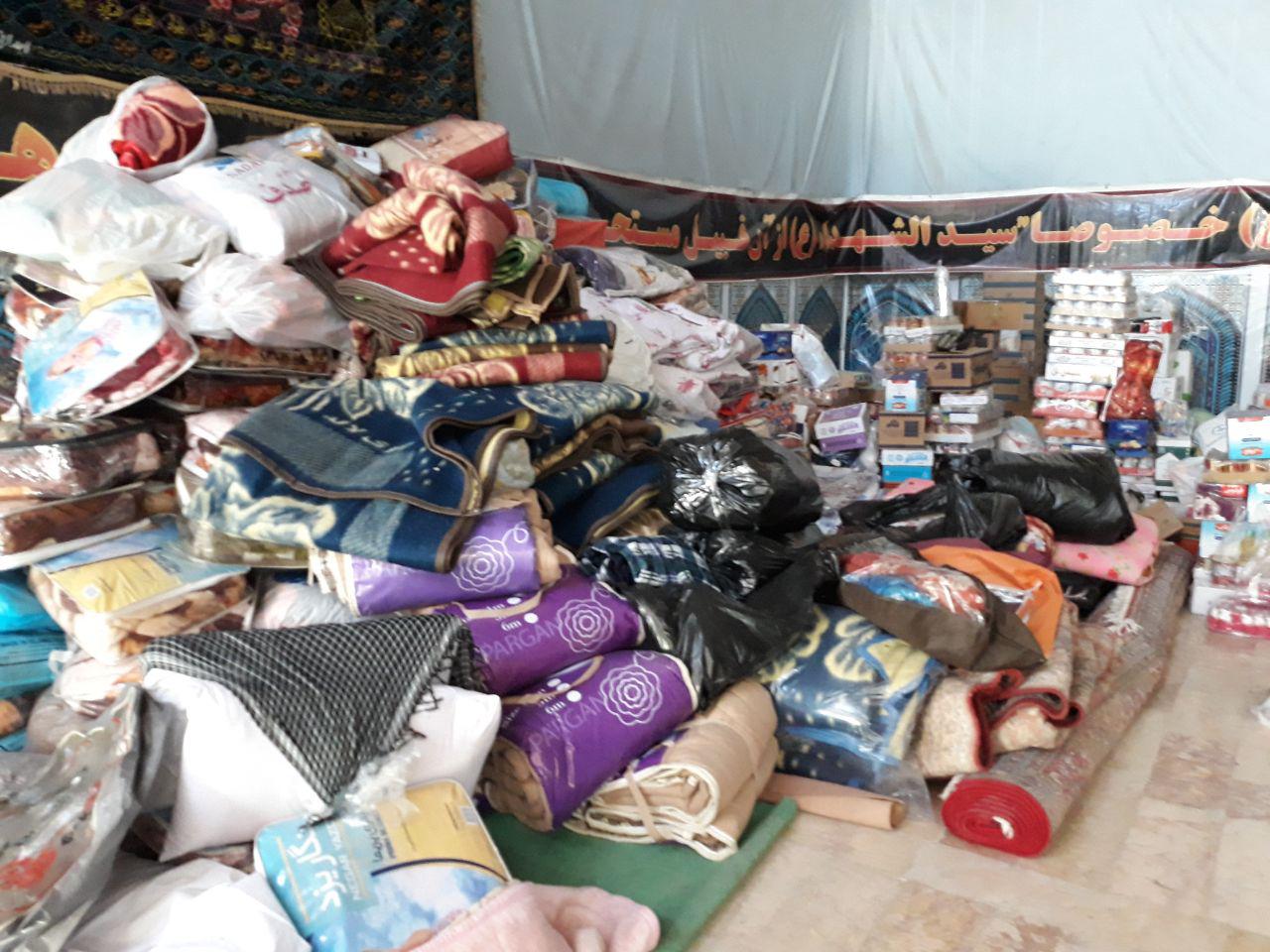 ادامه همیاری کرمانیان با زلزله زدگان کرمانشاه