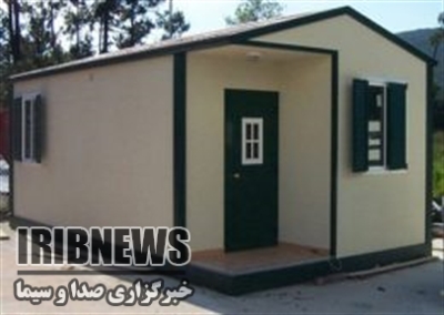 اهدای 10 کانکس به زلزله زدگان کرمانشاه از طرف نظام پزشکی مهاباد