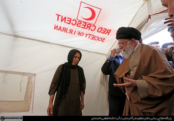 روایتی از حاشیه‌های سفر رهبر انقلاب به منطقه زلزله‌زده‌ سرپل ذهاب