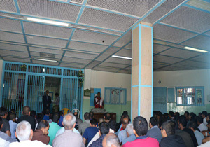 آموزش خدمات امداد هلال احمر به زندانیان بم