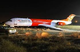 انتشار گزارش نهایی سانحه فرود اضطراری فوکر 100 قشم ار در مشهد