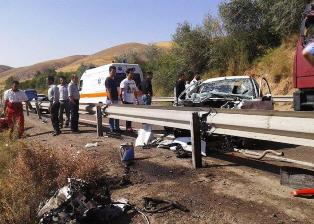 جان باختن بیش از 440 نفر بر اثر تصادف در مازندران