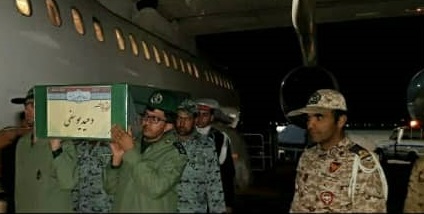 استقبال باشکوه ازپیکر شهید مدافع حرم 