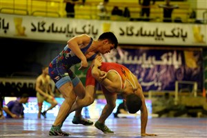 مقام دوم ورزشکار گیلانی در رقابت های کشتی آزاد کشور