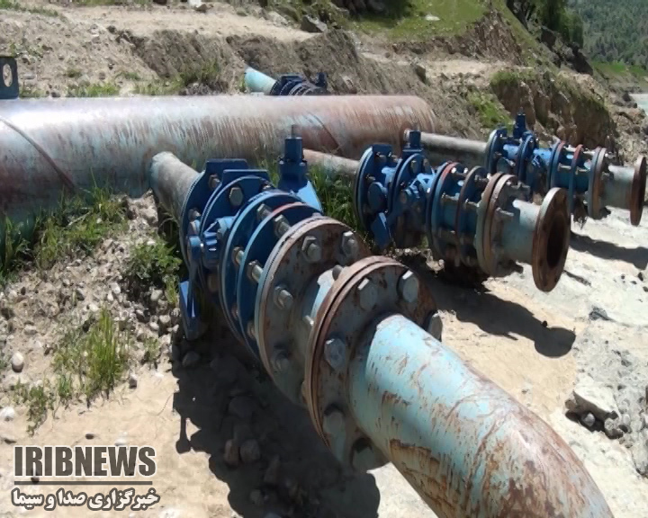 تأمین آب باغات گردوی ناغان + فیلم