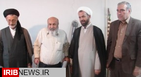 دیدار امام جمعه اهل سنت شهرکرمانشاه با جانبازان دیدار امام جمعه اهل سنت شهرکرمانشاه با جانبازان