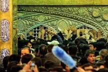 تشرف جمعی از  مددجویان  کمیته امداد مه ولات به حرم مطهر رضوی