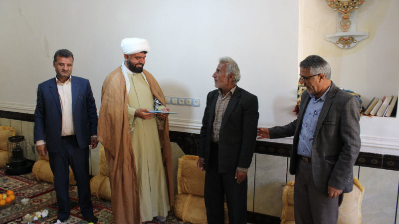 تجلیل از جانبازان بخش چاروسا