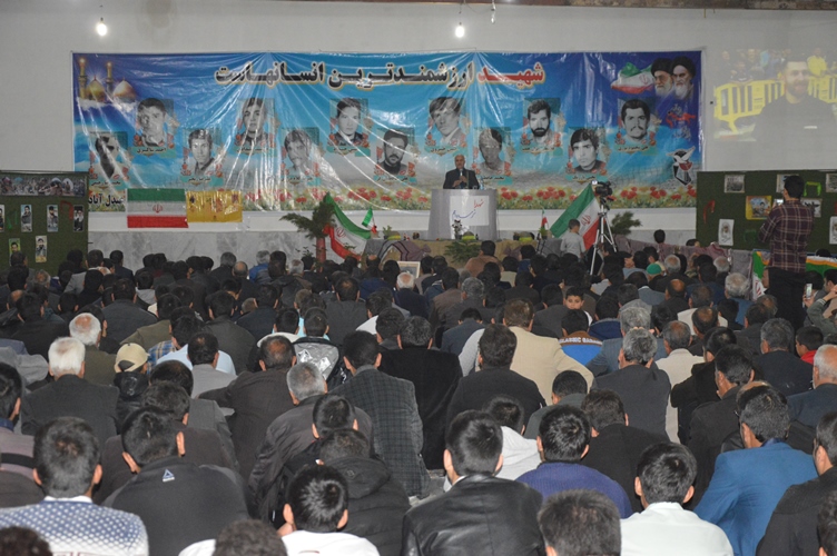 یادواره شهدای روستای عبدل آباد مه ولات