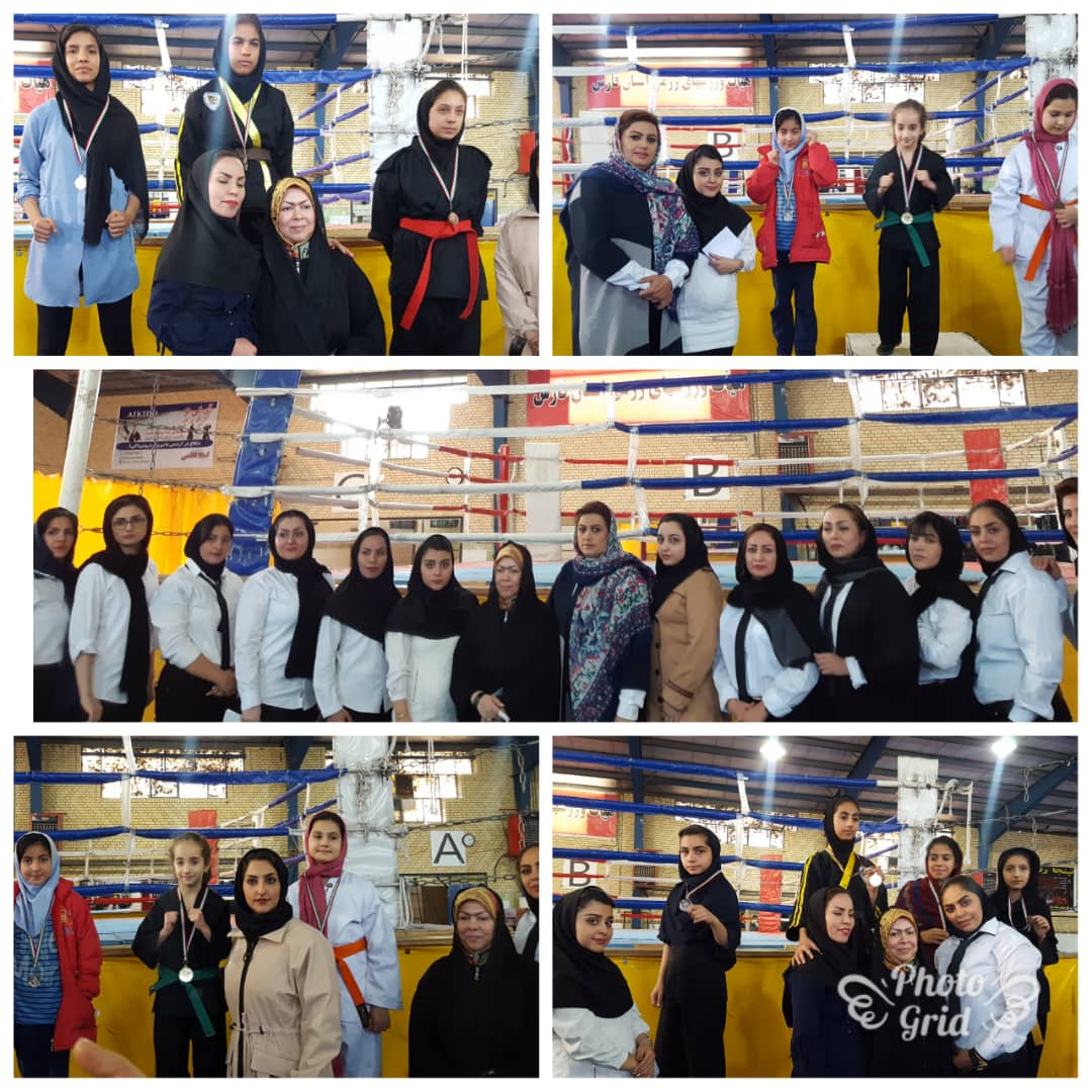 پایان رقابت‌های رزمی بین سبکی بانوان فارس