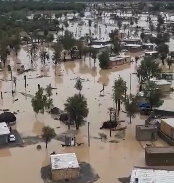 آب 17 روستای قلعه گنج همچنان قطع است.