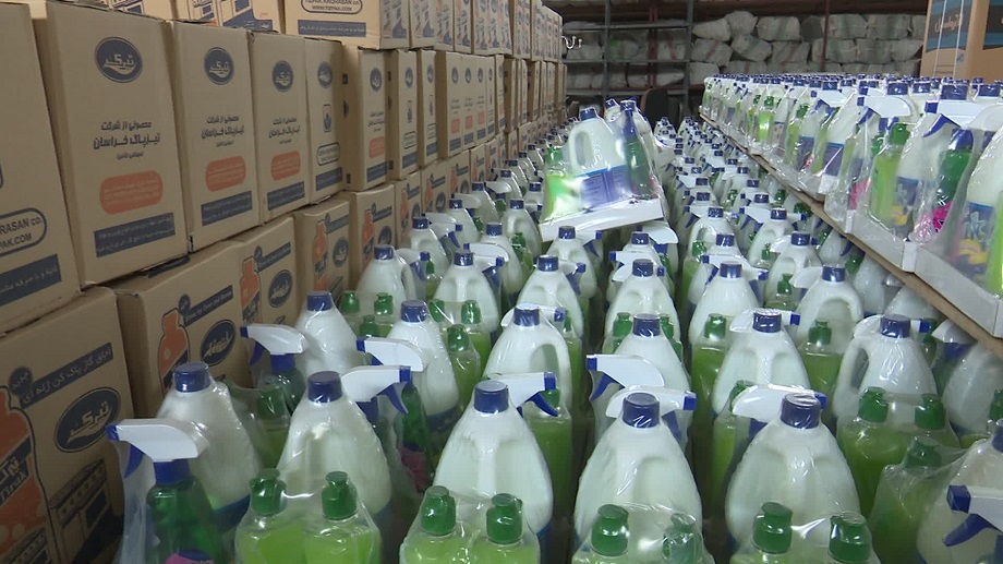 توزیع اقلام بهداشتی بین مددجویان خاص کمیته امداد