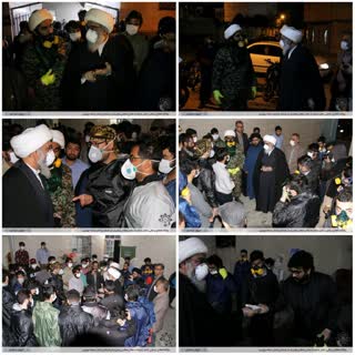 گزارش مکتوب ...... مقابله با کرونا جلوه ای از ایثارو همدلی مردم بوشهر