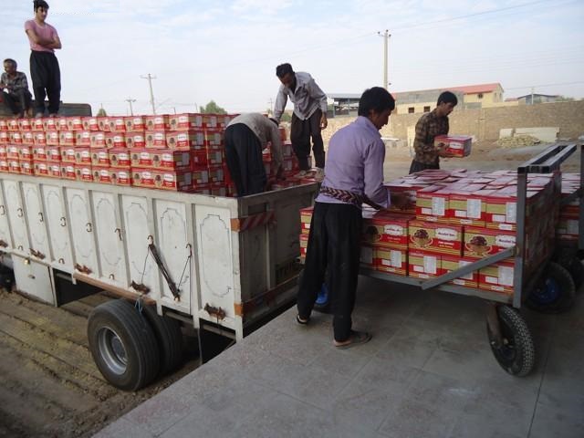 آشتی خرما با سفره های افطار