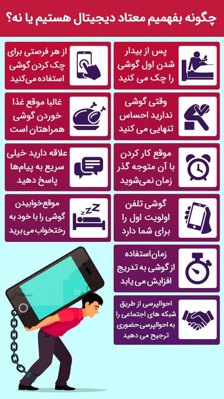 افزايش معتادان ديجيتالي