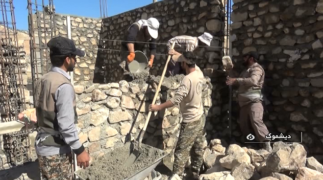 فعالیت گروه جهادی شهید نویدی در روستاهای دیشموک