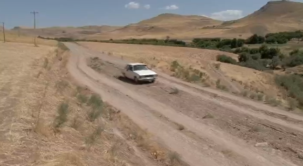 نامناسب بودن راه دسترسی دو روستا در مراغه