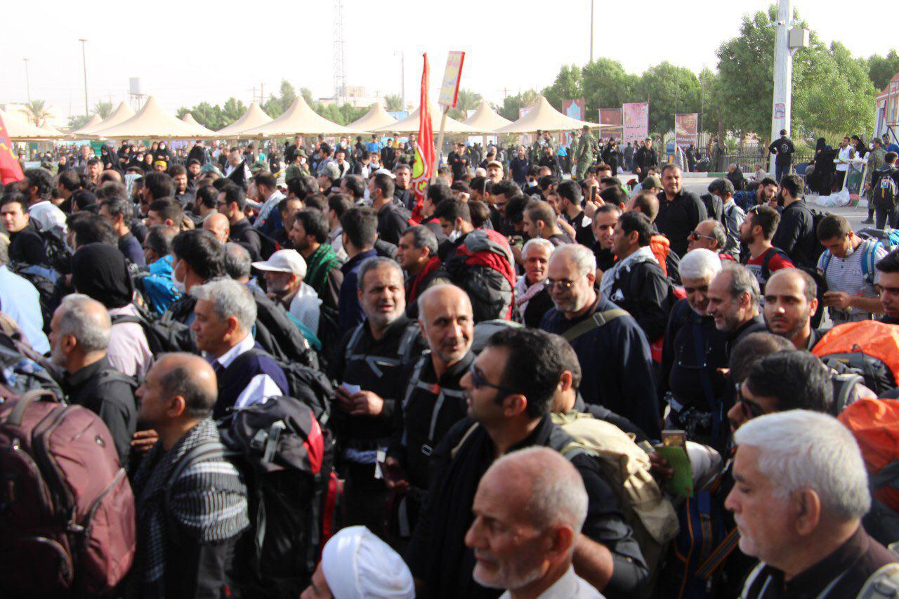 مهران همچنان قدمگاه زائران حرم عشق