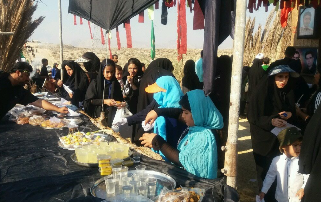 پیاده روی  جاماندگان اربعین به روایت تصویر