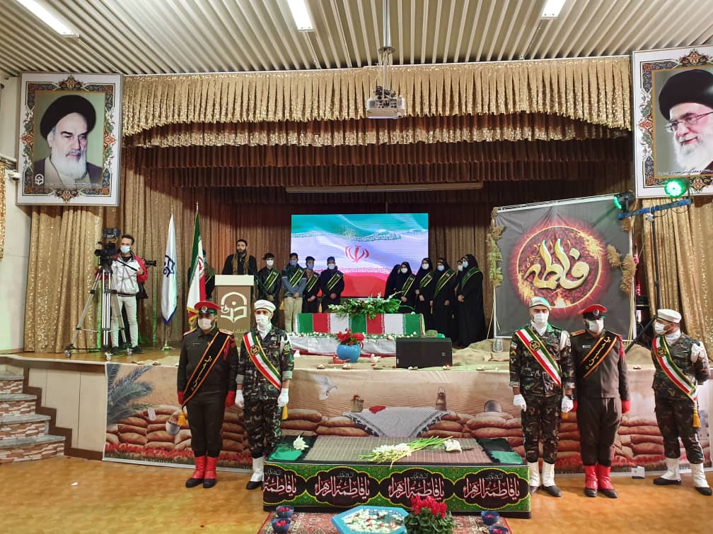 تشییع پیکر شهید گمنام در تبریز