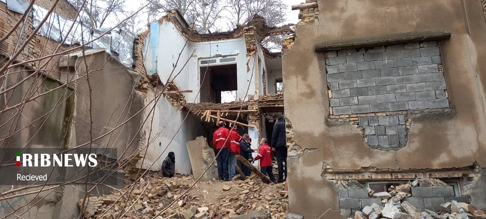 یک کشته حاصل آوار ساختمان متروکه یک کشته حاصل آوار ساختمان متروکه