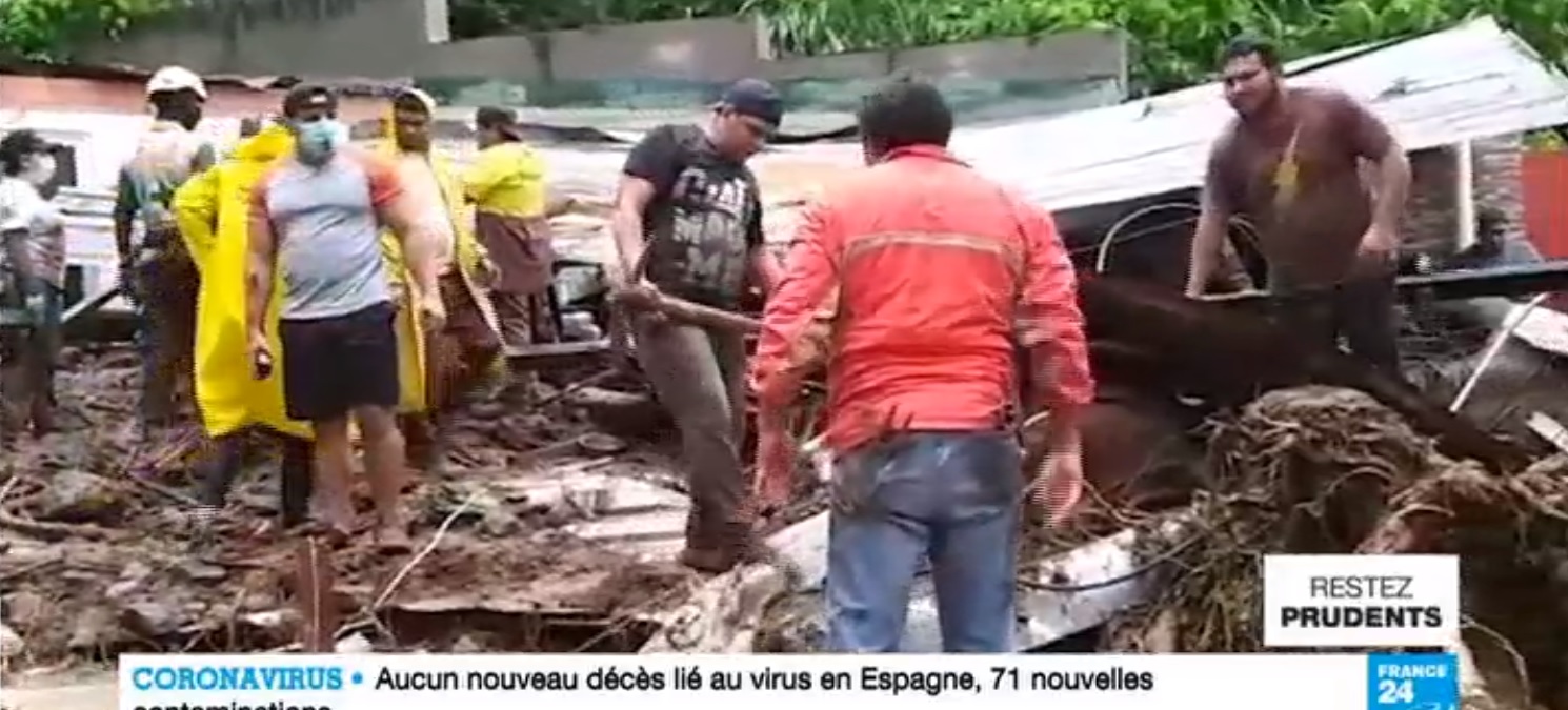 طوفان ها در آمریکای مرکزی دست کم ۲۶ کشته برجای گذاشت