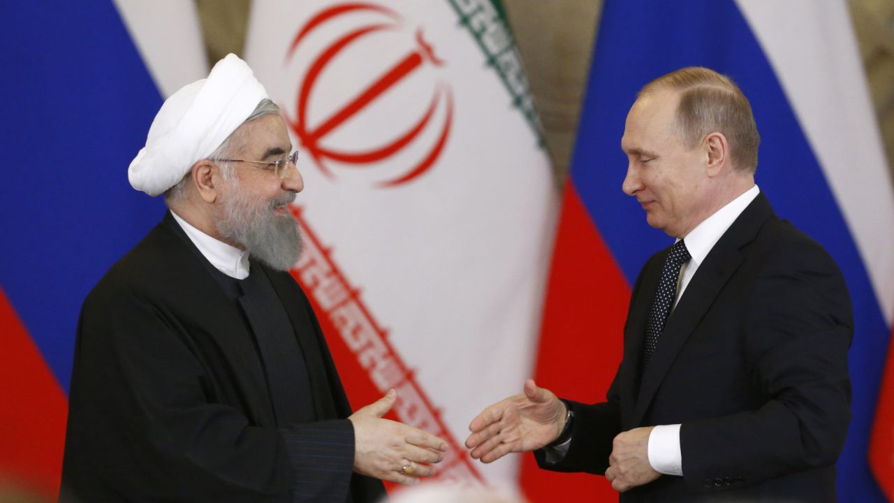 روحانی به پوتین تبریک گفت