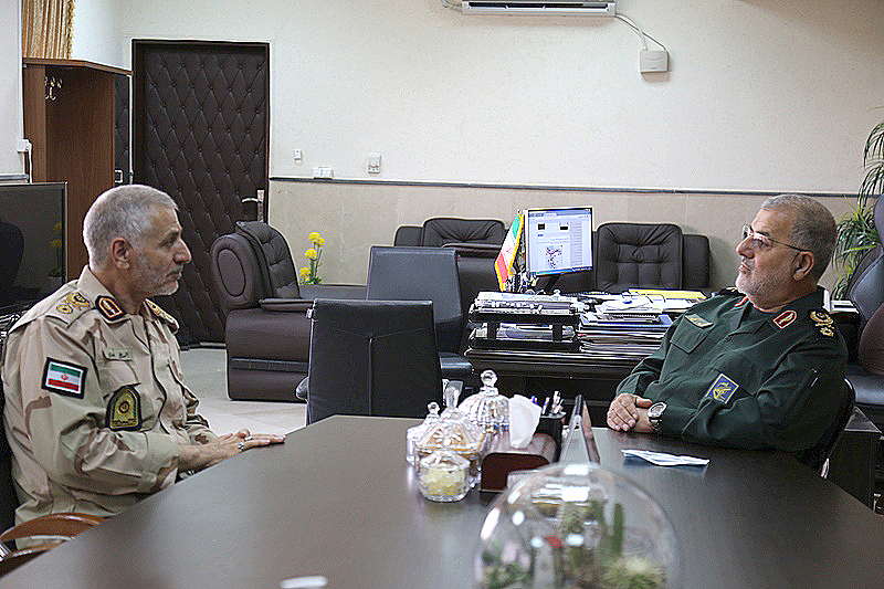 تأکید فرمانده نیروی زمینی سپاه بر نقش تأثیرگذار مرزبانی در تأمین امنیت مرزها تأکید فرمانده نیروی زمینی سپاه بر نقش تأثیرگذار مرزبانی در تأمین امنیت مرزها