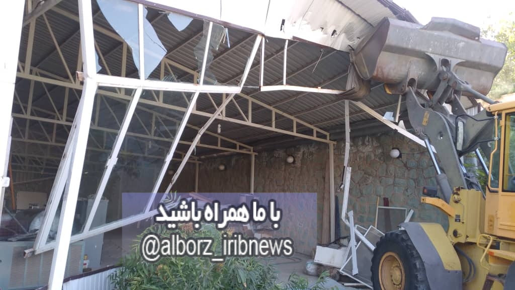 تخریب ۱۵ ویلای غیرمجاز در کمالشهر تخریب ۱۵ ویلای غیرمجاز در کمالشهر