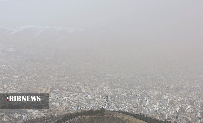 آسمان استان، میزبان گردوغبار صبحگاهی