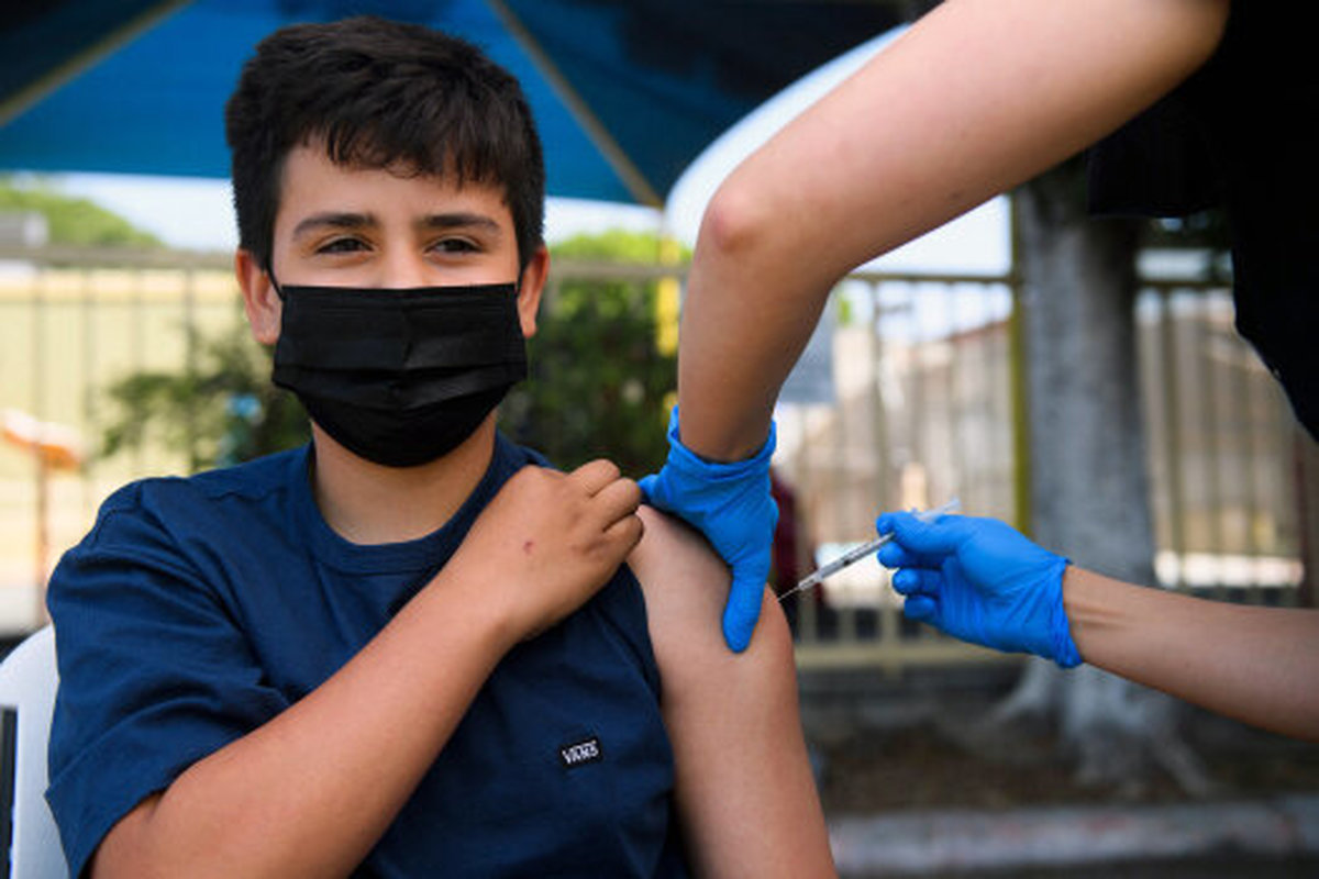 واکسینه شدن ۴۷ درصد دانش آموزان خراسان جنوبی