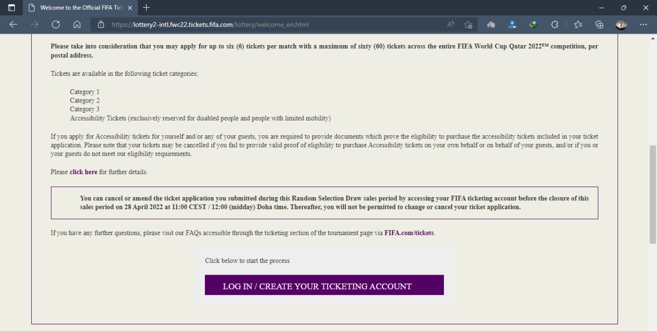 راهنمای کامل خرید بلیت جام جهانی فوتبال راهنمای کامل خرید بلیت جام جهانی فوتبال