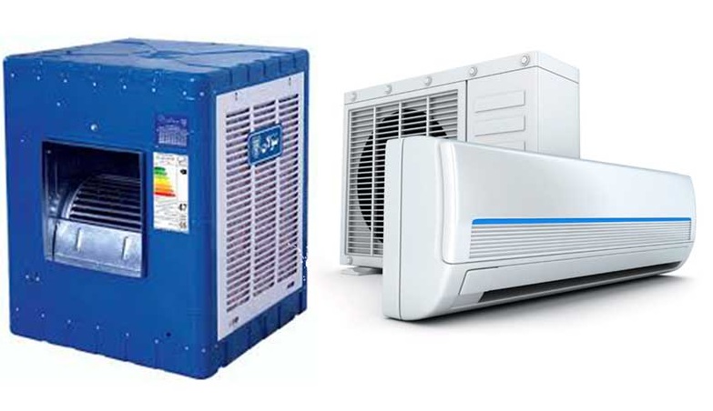 مقایسه کولرهای آبی و گازی مقایسه کولرهای آبی و گازی