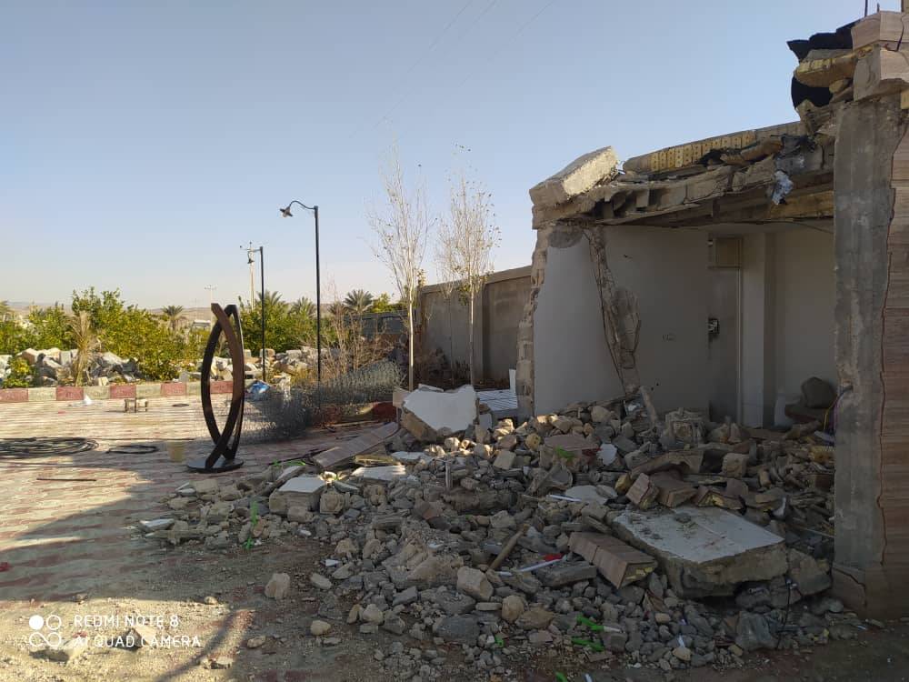 گلایه از قلع و قمع باغ شهری در محمد آباد جهرم