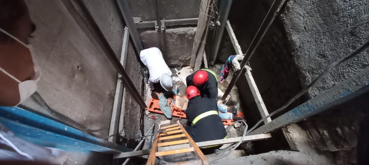 فوت کارگر ۴۰ ساله بعلت سقوط در آسانسور