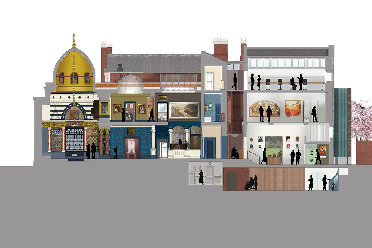 بازگشایی دوباره موزه هنر لیتون هاوس لندن